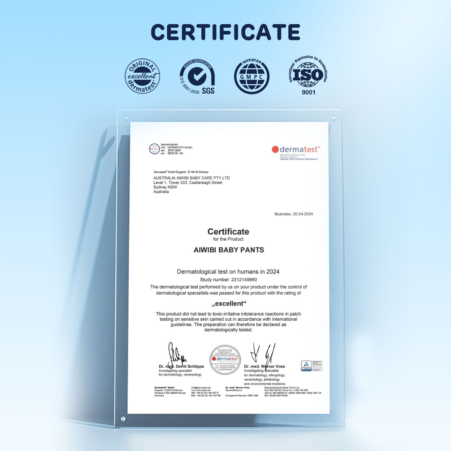 Comfy Dream Baby Pants S