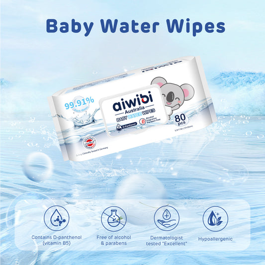 99.91% Pure Water D-Panthenol Wipes