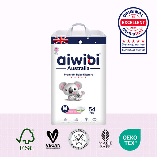 Comfy Soft Baby Diapers M