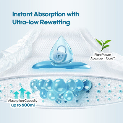 Premium Natural Newborn Diapers New