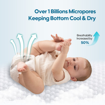 Premium Natural Newborn Diapers New