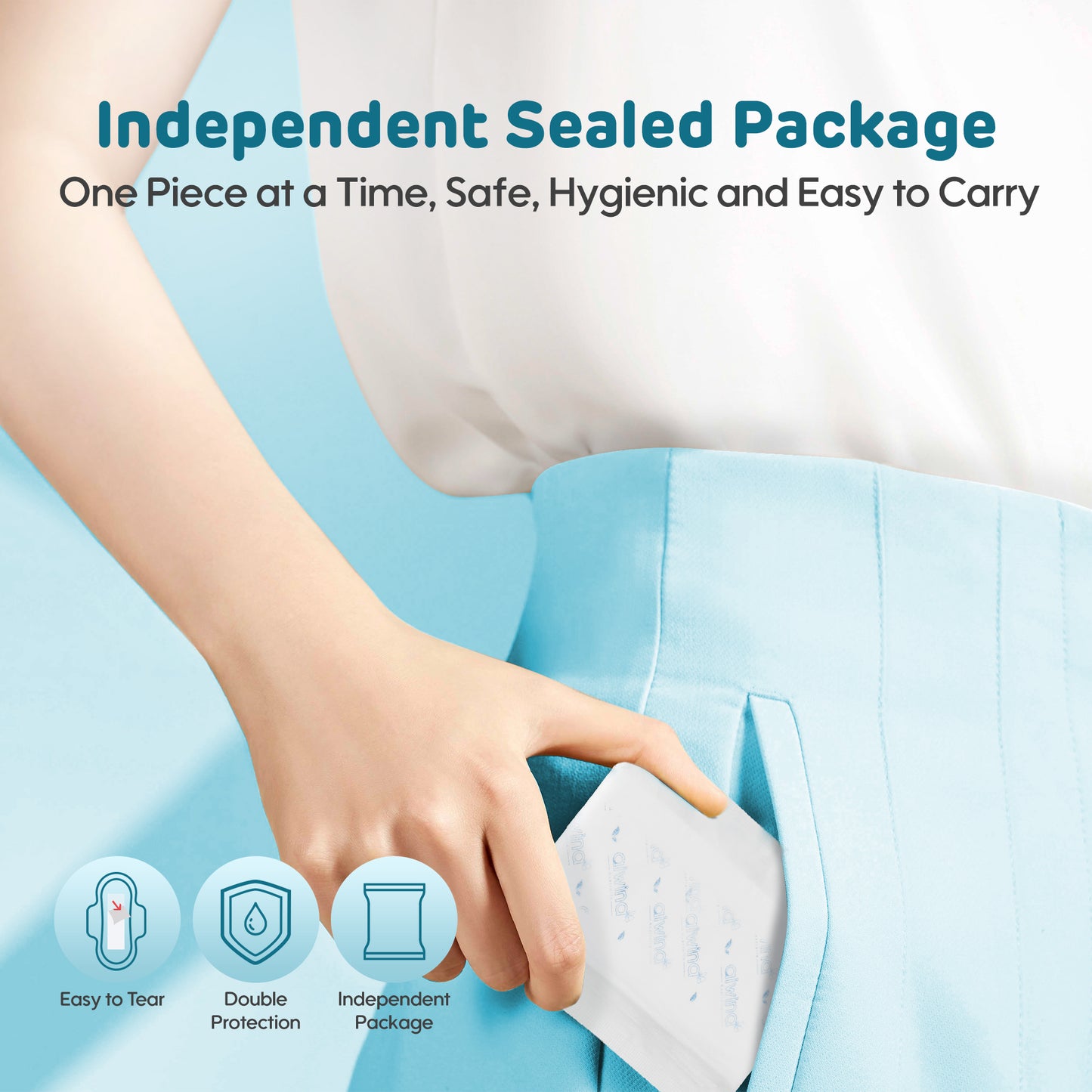 Aiwina Ultra Soft Breathable Extra Long Sanitary pads