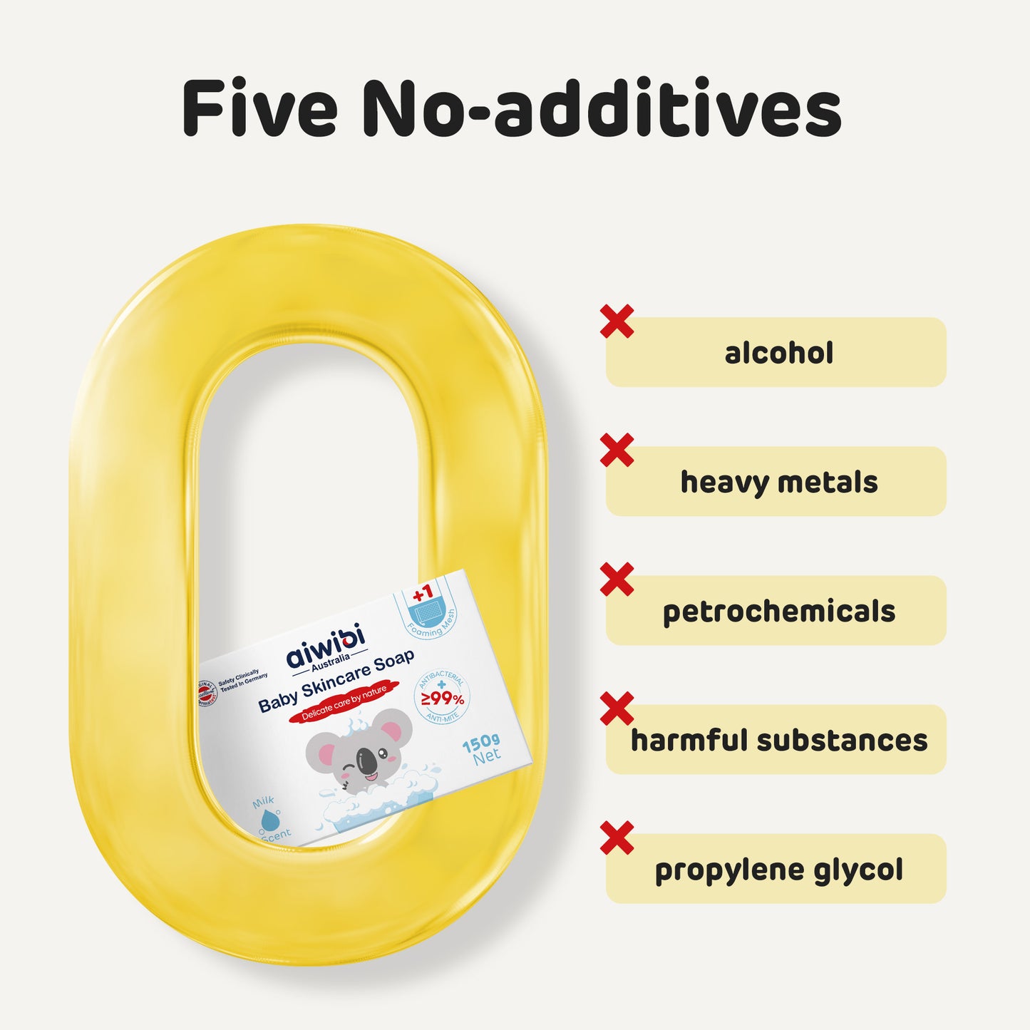 Baby Skincare Milk Soap