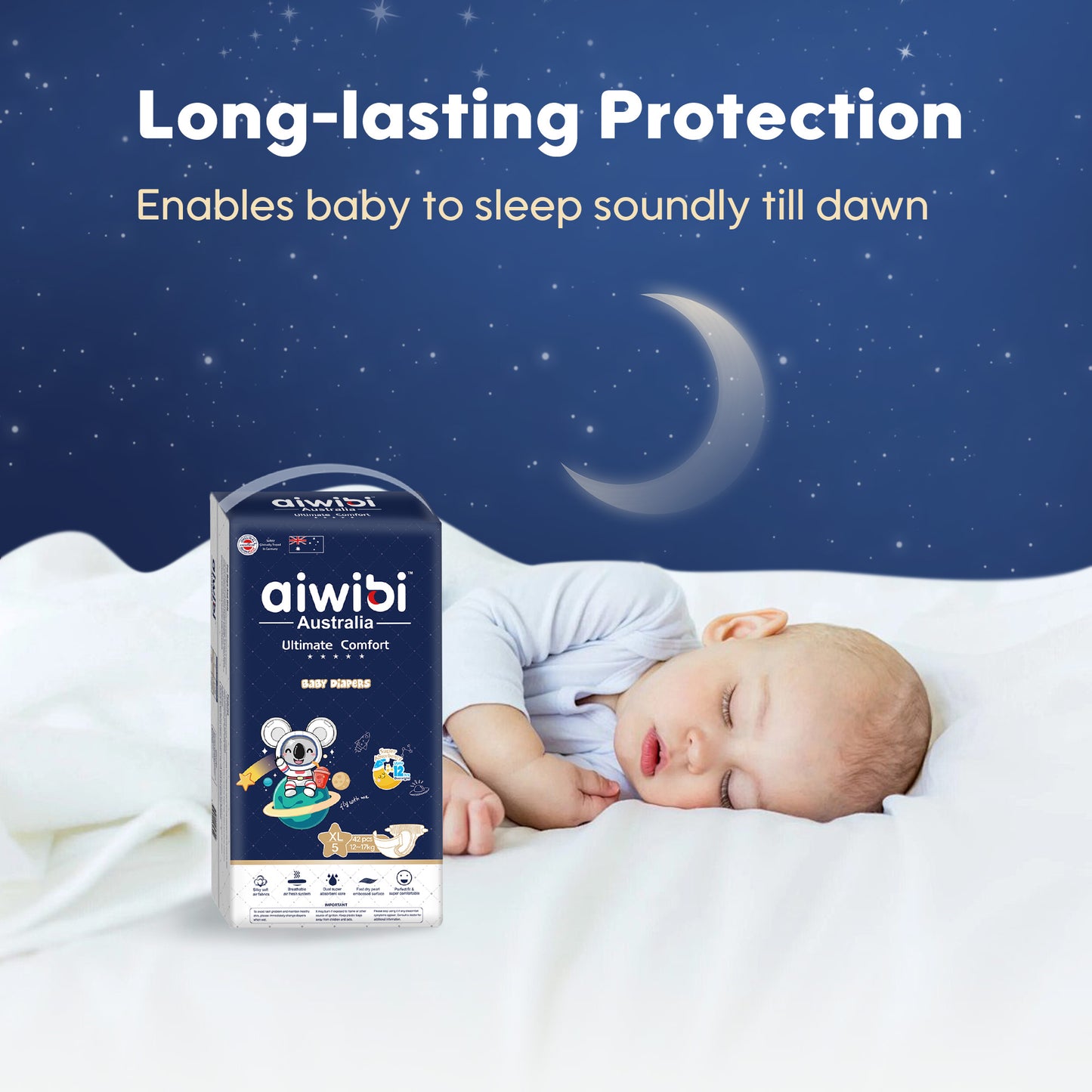 Ultimate Comfort Baby Diapers S