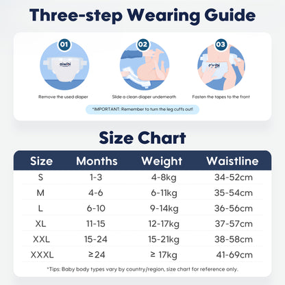 Ultimate Comfort Baby Diapers S