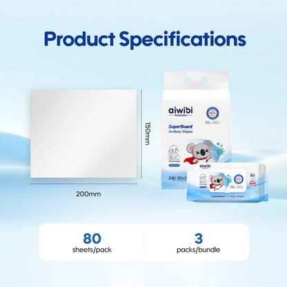 SuperGuard Antibac Wipes