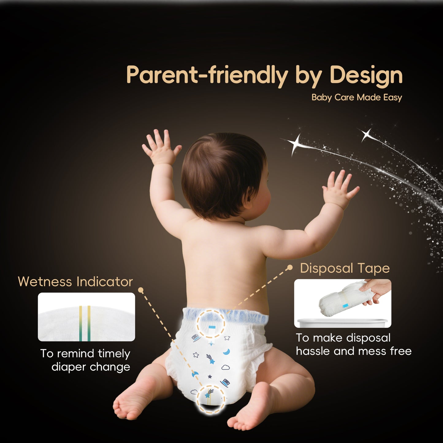 Magic Comfort Baby Pants XXXL