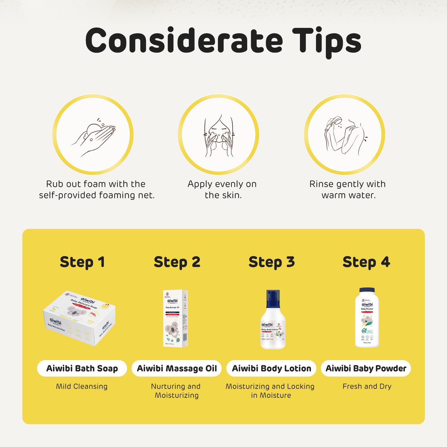 Baby Skincare Milk Soap