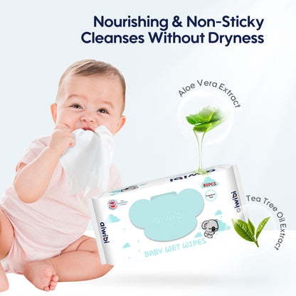 Gentle Soft Sensitive Care Fragrance free Koala Wipes