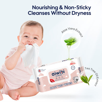 Gentle Soft Sensitive Care Fragrance free Wipes