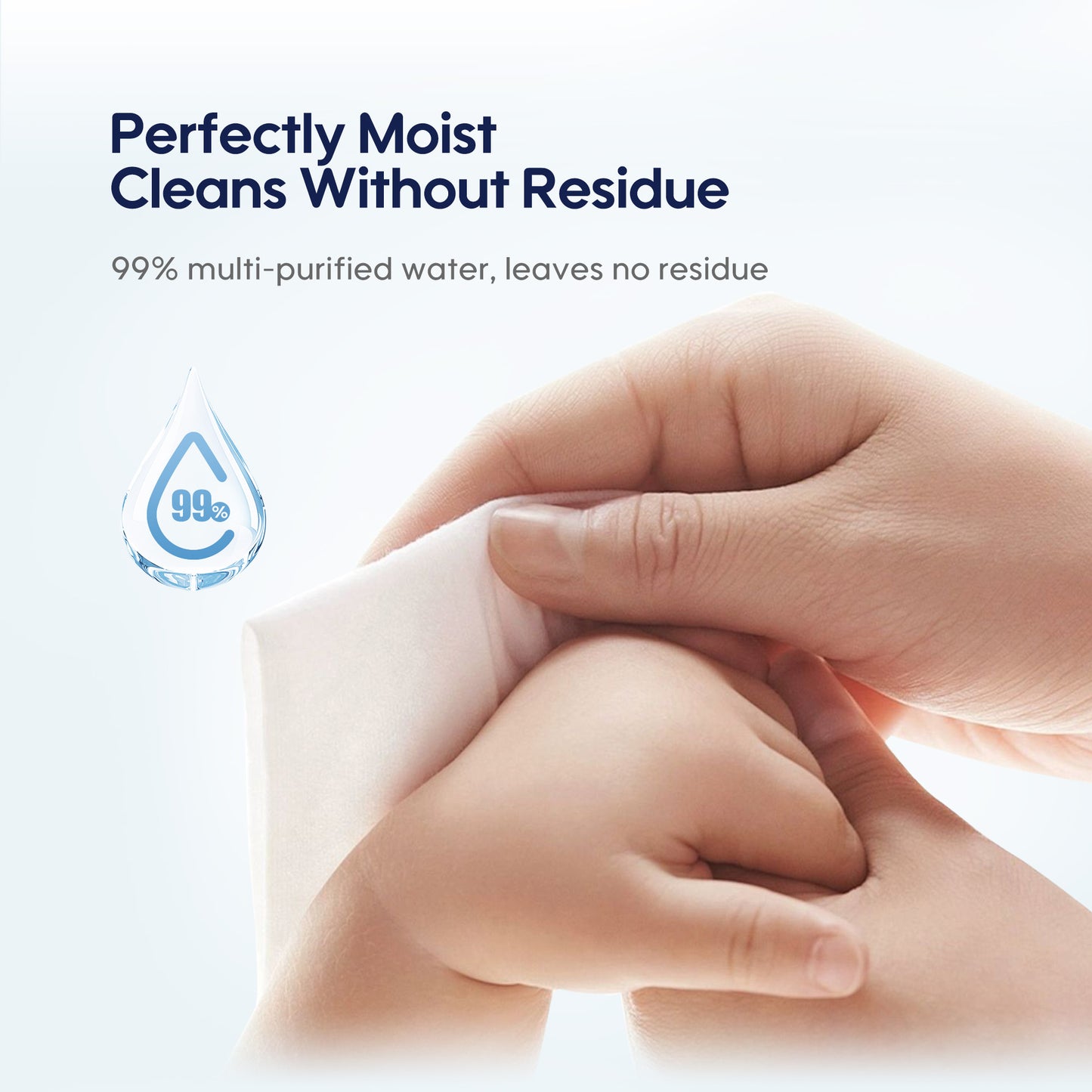 Gentle Soft Sensitive Care Fragrance free Wipes