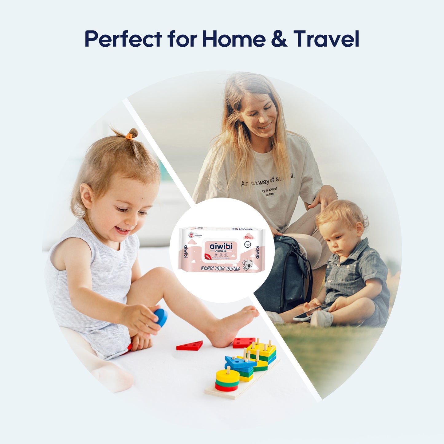 Gentle Soft Sensitive Care Fragrance free Wipes