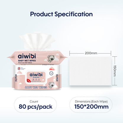 Gentle Soft Sensitive Care Fragrance free Wipes