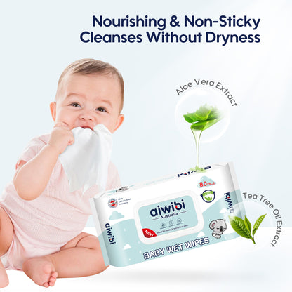 Gentle Soft Sensitive Care Natural Tea Oil Wipes