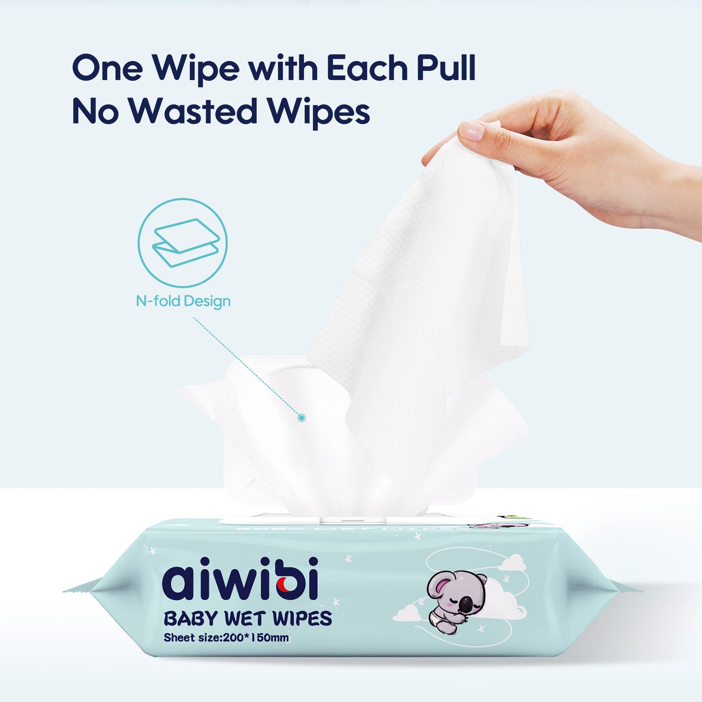 Gentle Soft Sensitive Care Natural Tea Oil Wipes