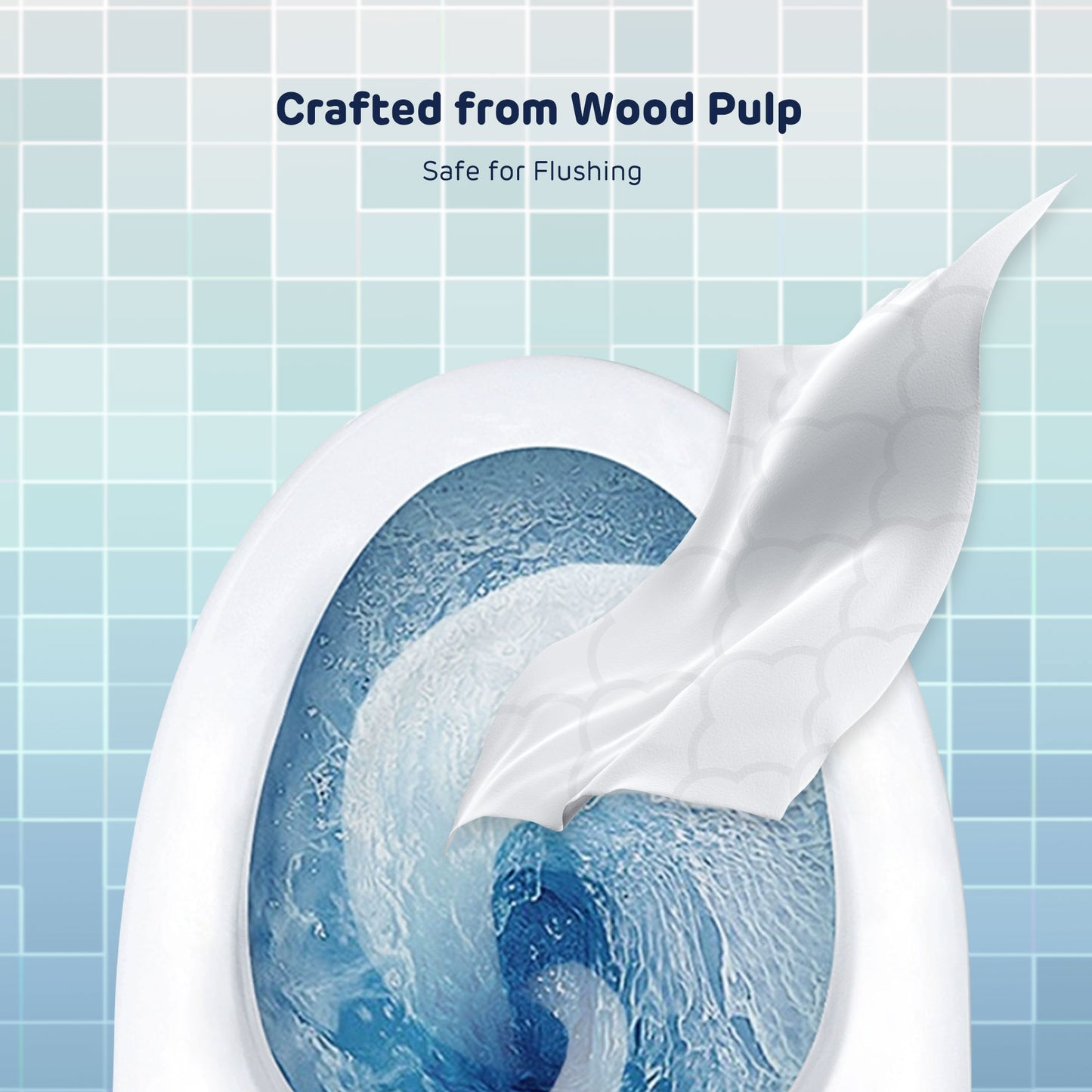 100% Biodegradable Toilet Wipes