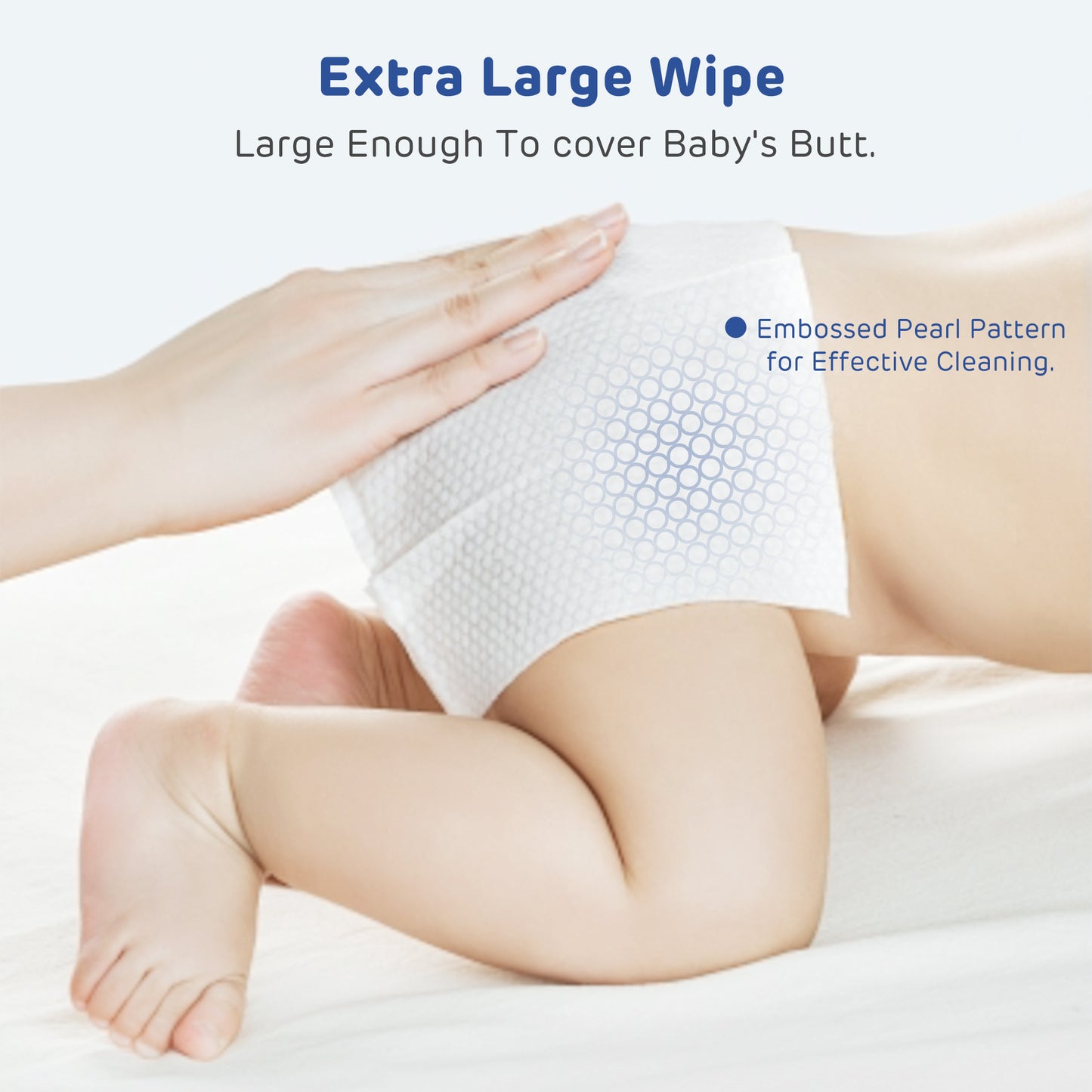 99.91% Pure Water D-Panthenol Wipes