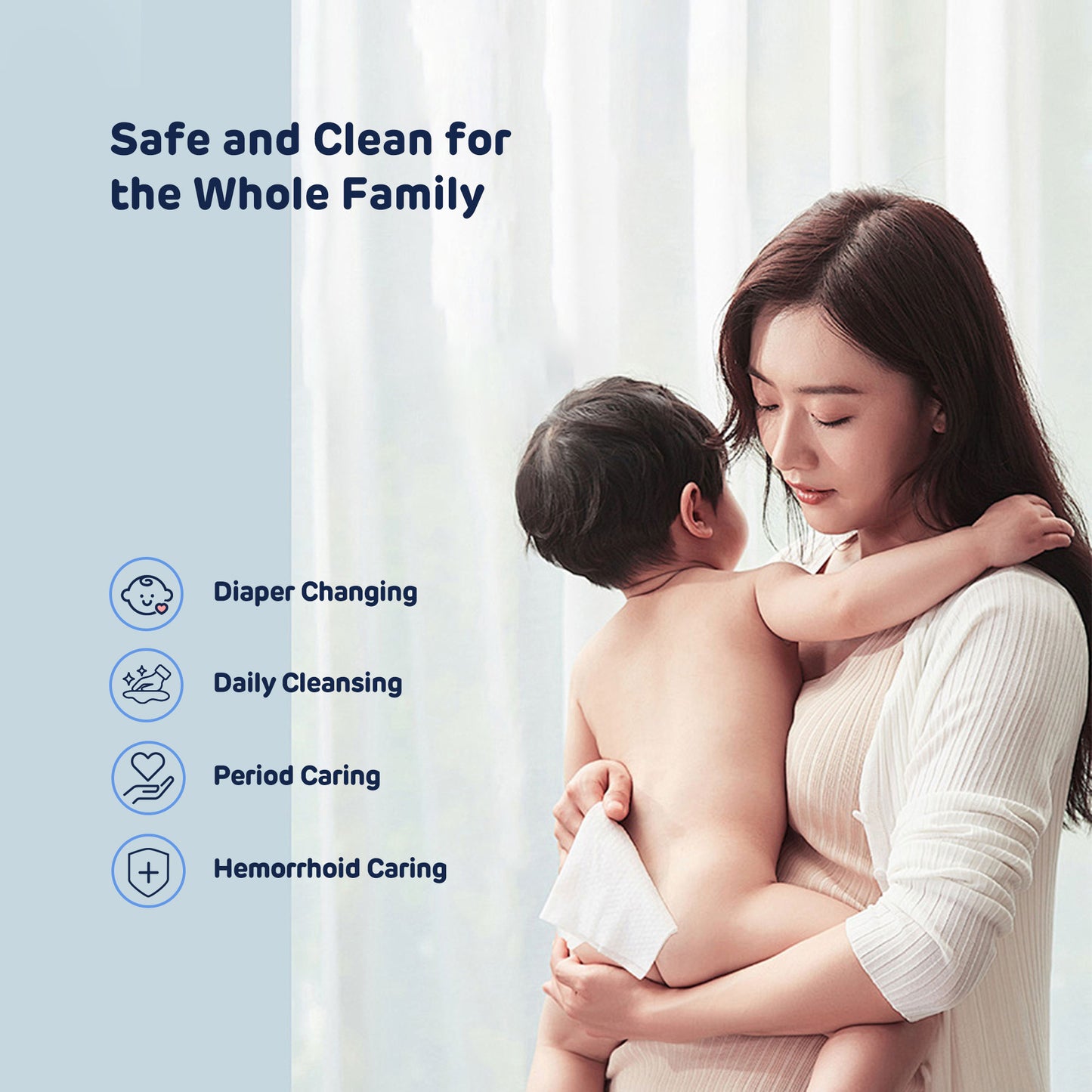 100% Biodegradable Toilet Wipes