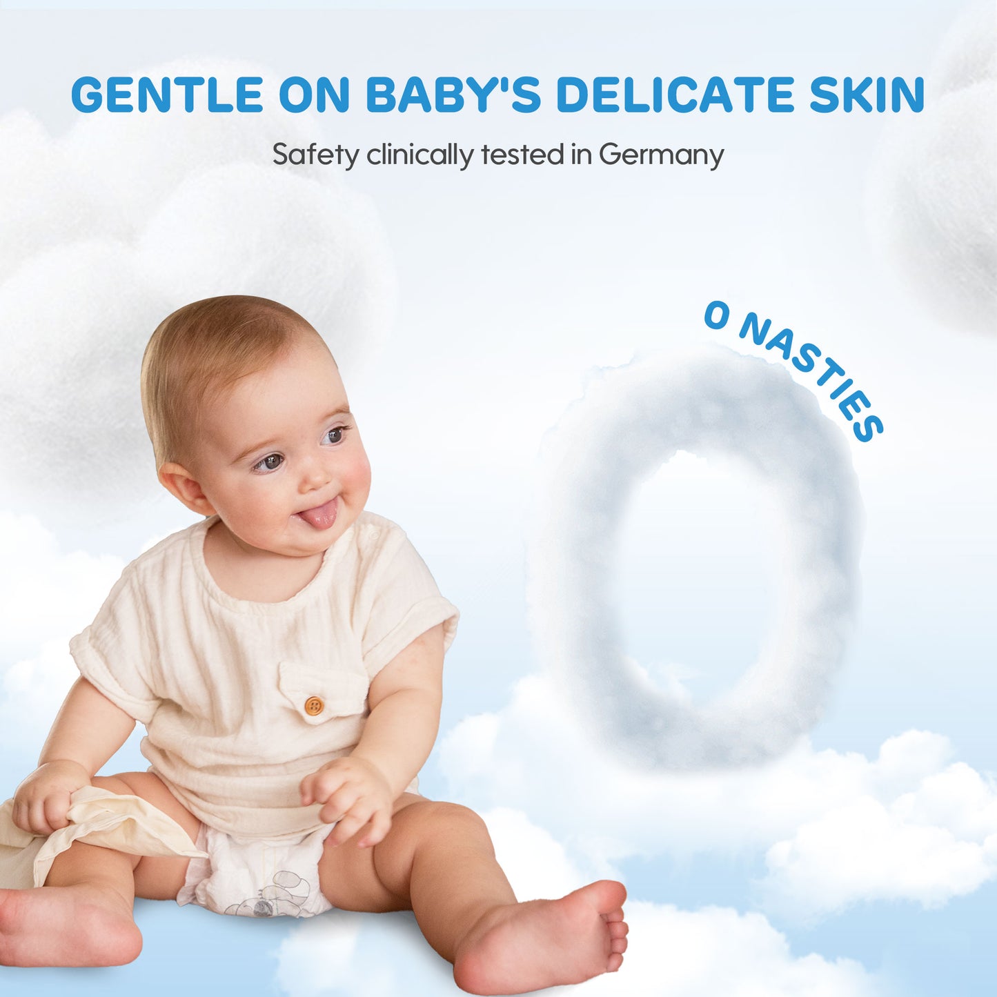 Comfy Soft Baby Diapers S