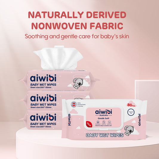 Gentle Soft Sensitive Care Fragrance free Wipes