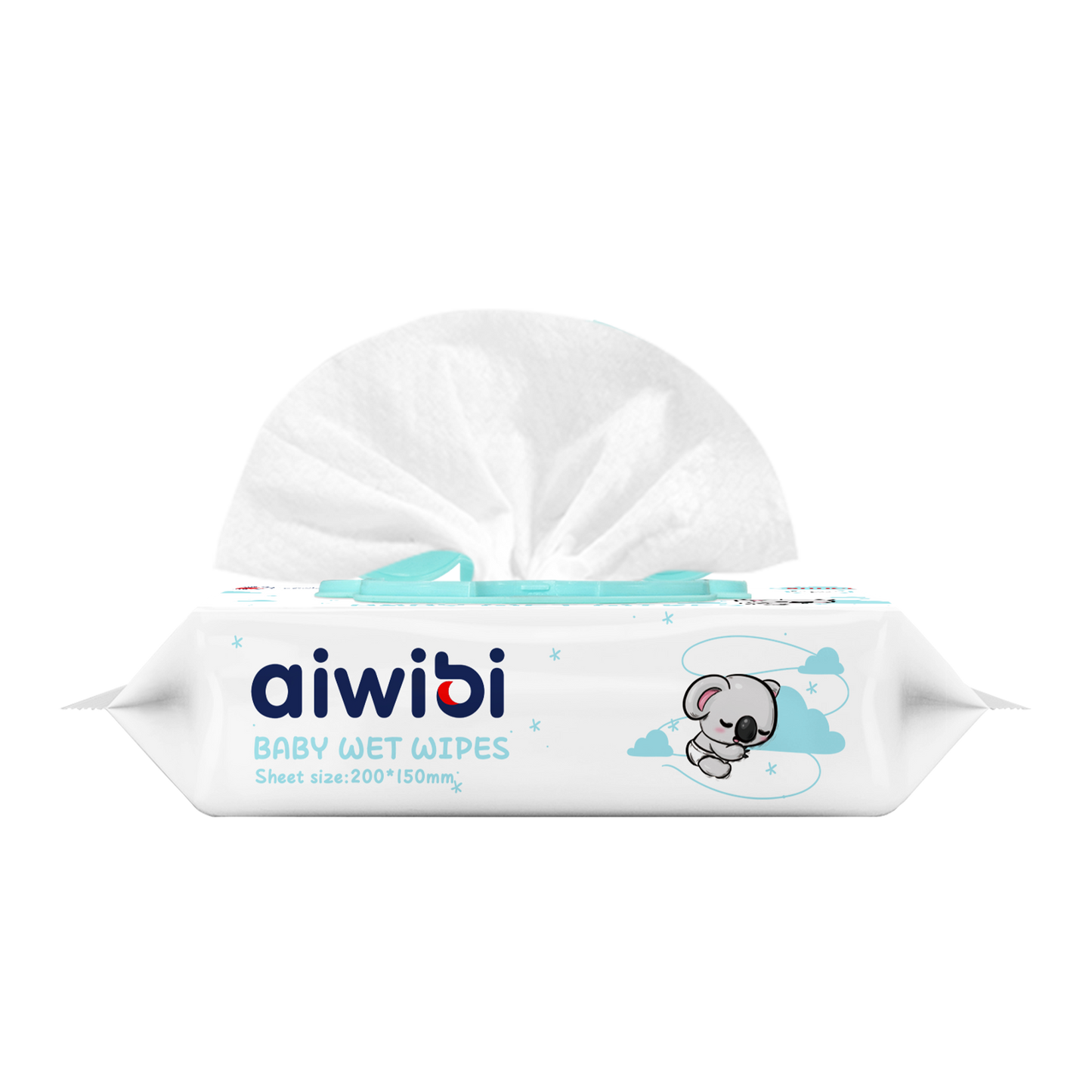 Gentle Soft Sensitive Care Fragrance free Koala Wipes