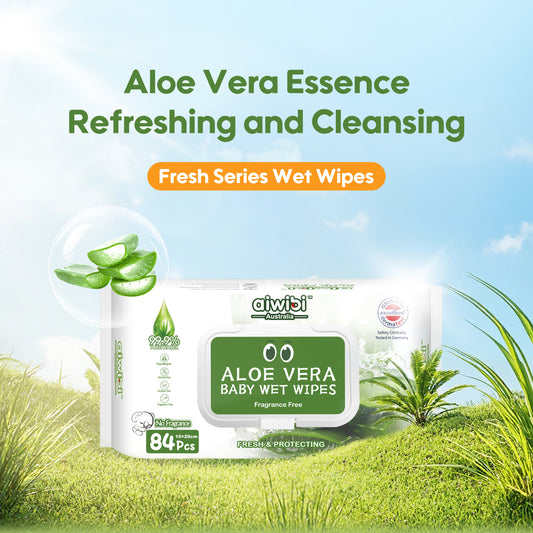 Fresh Organic Care Aloe Wipes