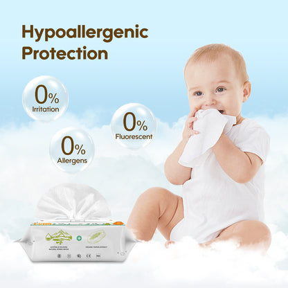 Fresh Organic Care Papaya Wipes