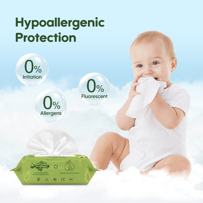 Fresh Organic Care Avocado Wipes
