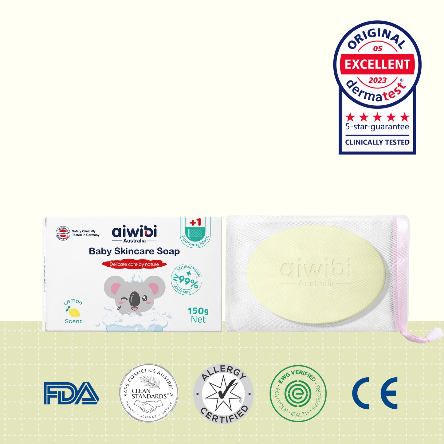 Baby Skincare Lemon Soap