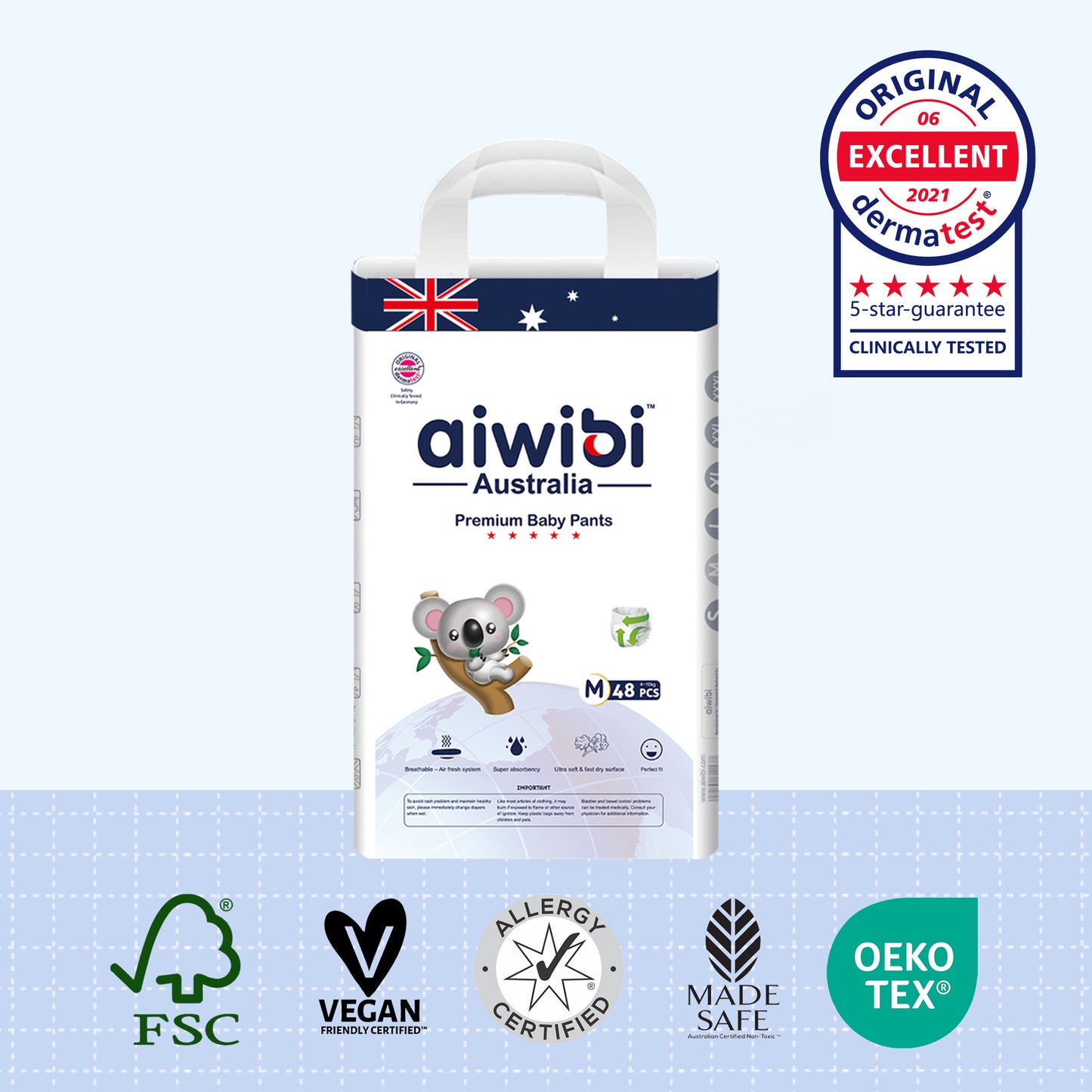 Comfy Dream Baby Pants M