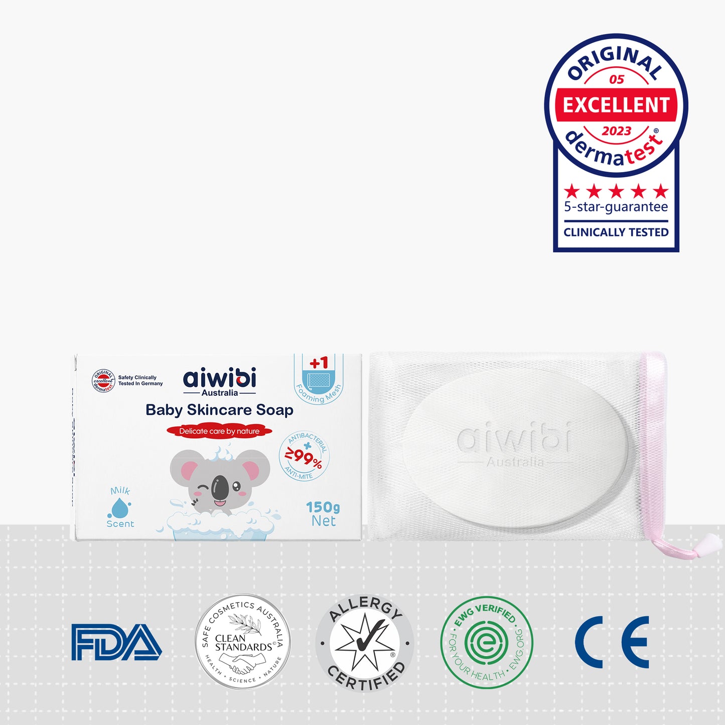 Baby Skincare Milk Soap